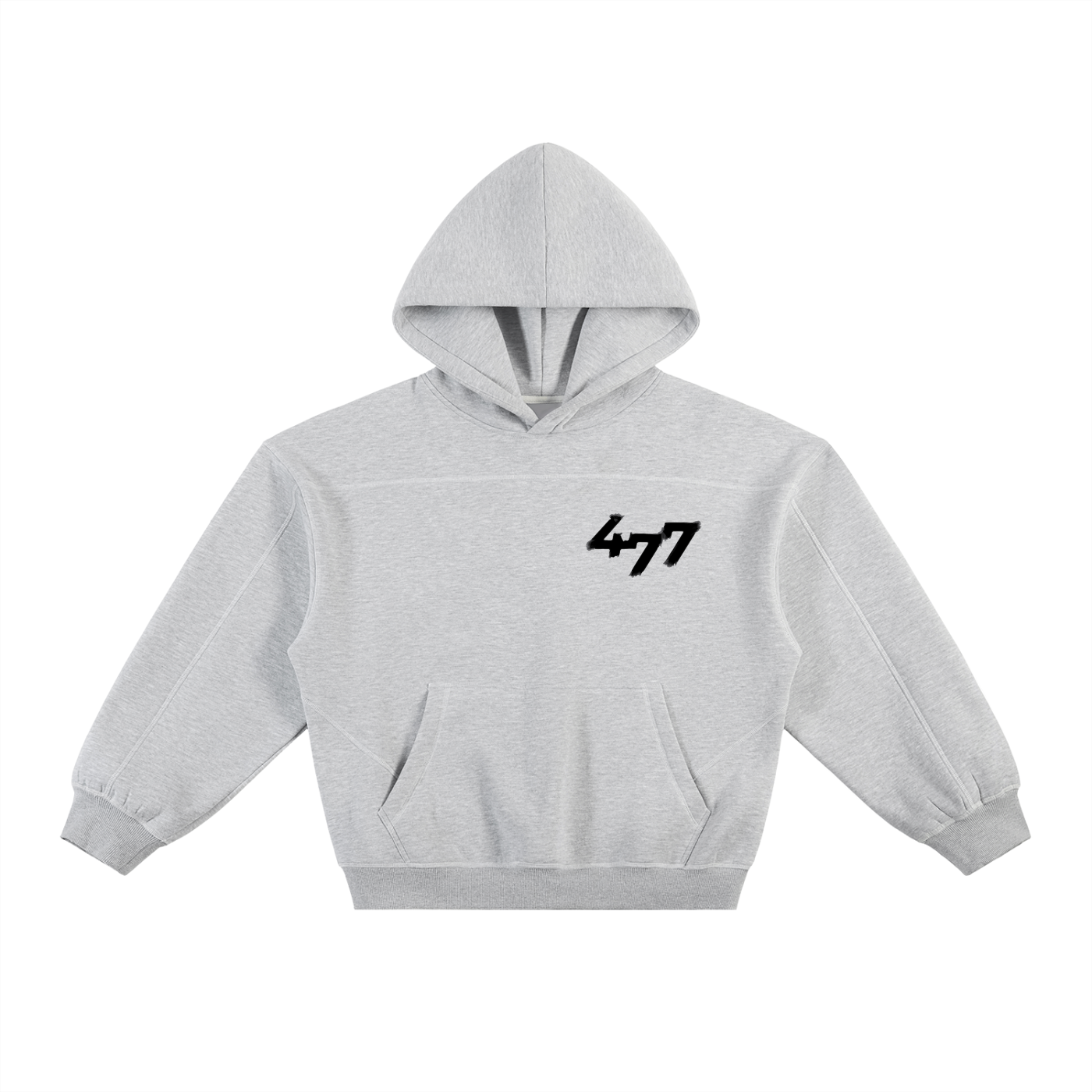 477 Collection BLACK & WHITE  Hoodie